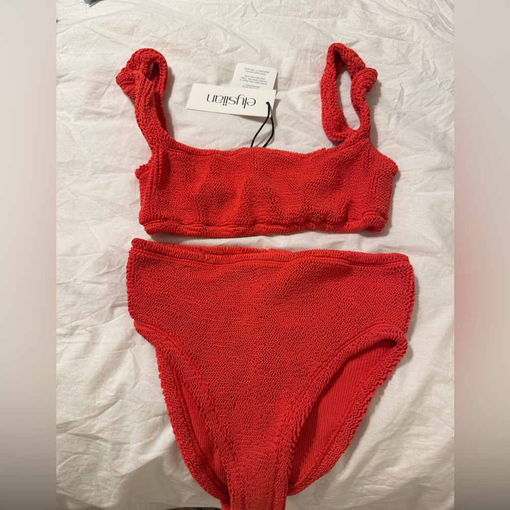 Elysiian Balboa One Size Bikini in Ruby